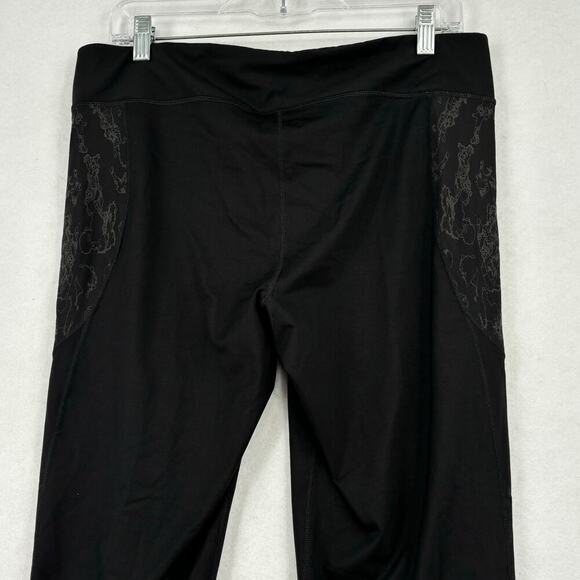 Second Skin Quatroflx Ankle Tight High Gauge Compression Mid Rise Black Size XL - Picture 4 of 12